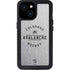 NHL Colorado Avalanche Black Text iPhone 15 Waterproof Case